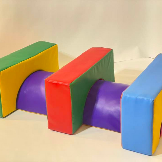 Modular Soft Balance Beam & Obstacle Course Set