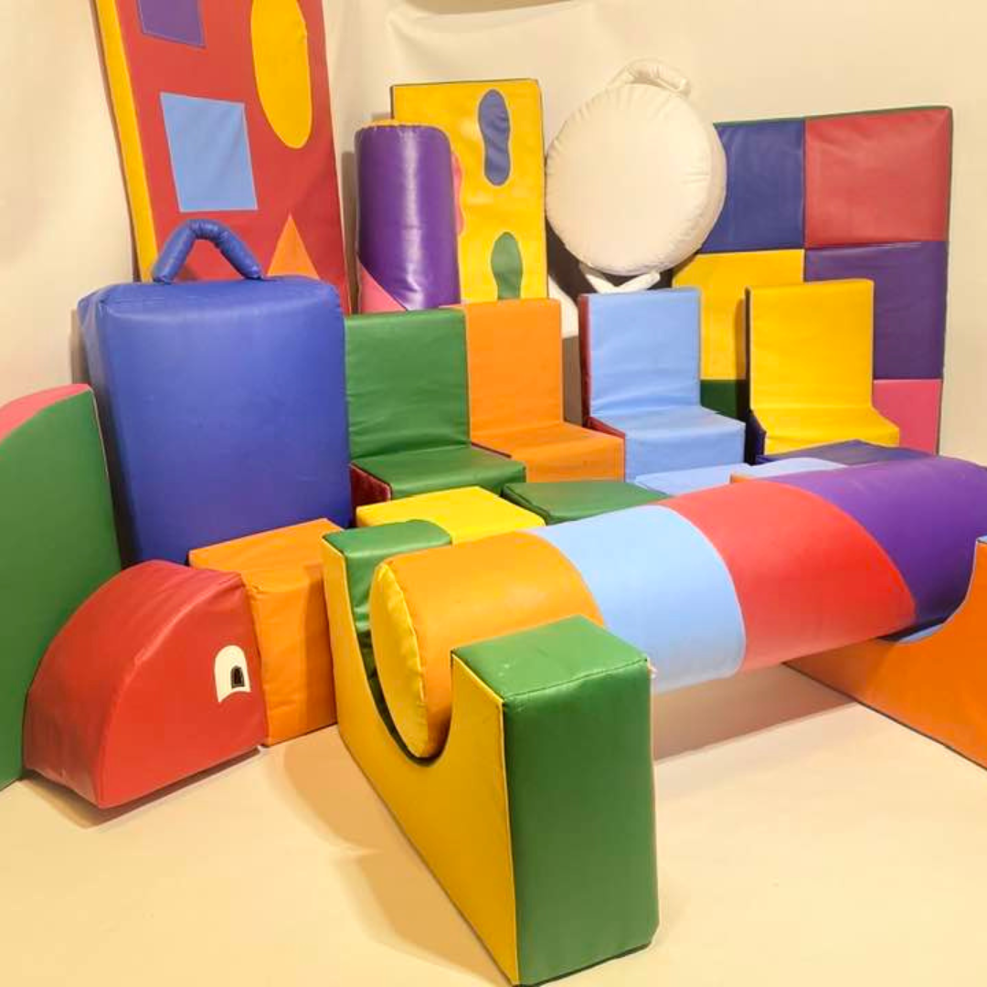 The Ultimate Soft Play Gymnasium – Mega Builder Set (15+ Pieces ...
